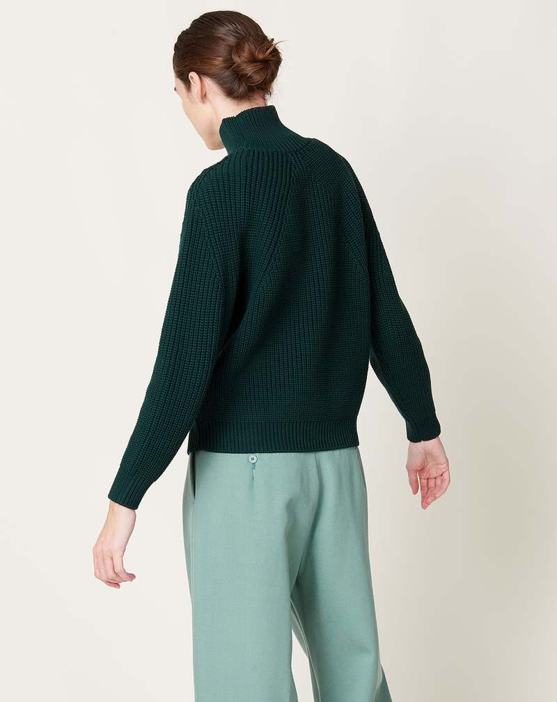 Batoner Signature Turtleneck - Dark Green