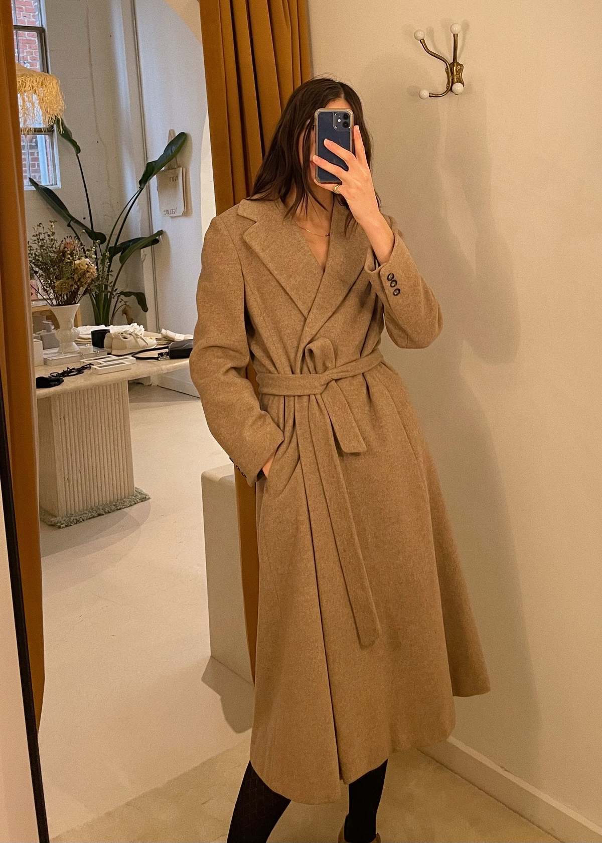 【希少！Vintage】MOCAMOBO/long coat/cashmere 希少！Vintage】MOCAMOBO/long coat/cashmere - メルカリ