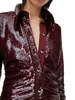Ganni Sequin Shirt Dress - Port Royale - Thumbnail 4