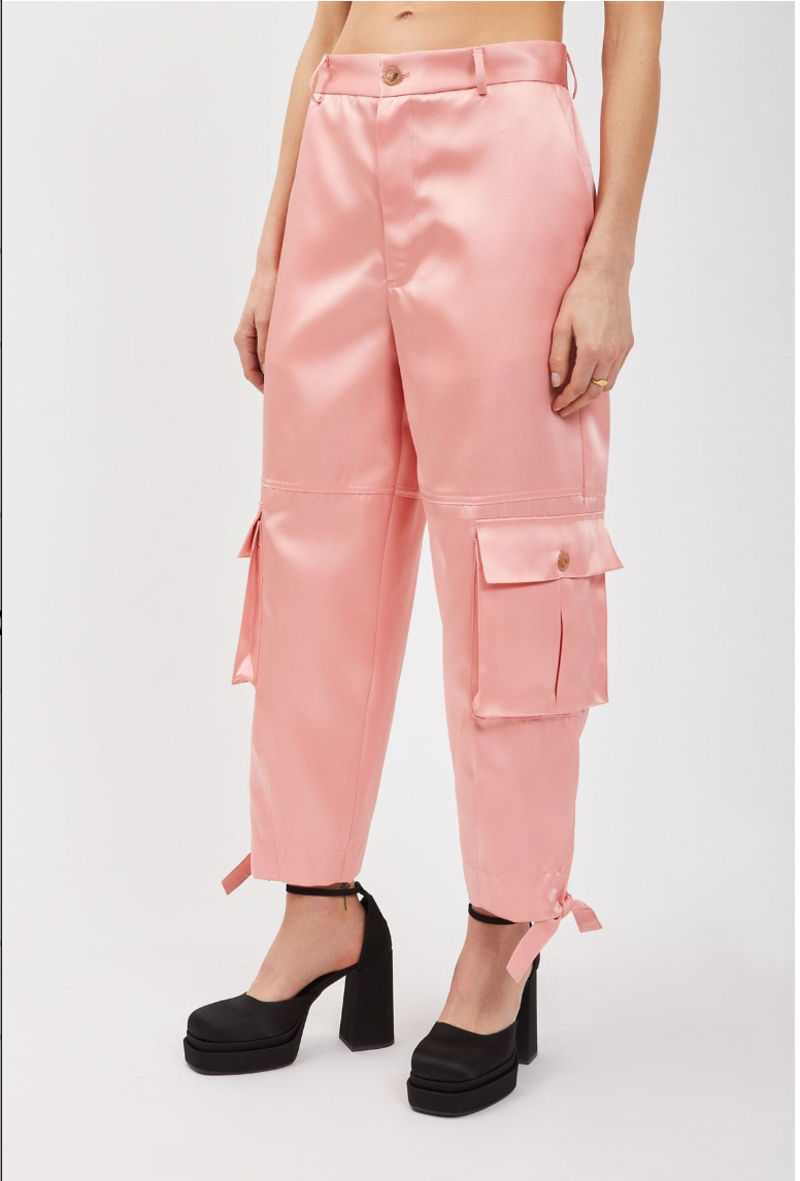 Lim Wide Leg Trousers by Ottod'Ame - Black, Ecru, Navy Blue