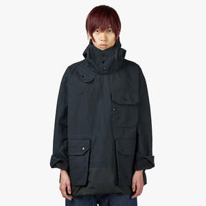 Engineered Garments Cotton Ripstop Over Parka - Black | Garmentory