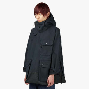Engineered Garments Cotton Ripstop Over Parka - Black | Garmentory