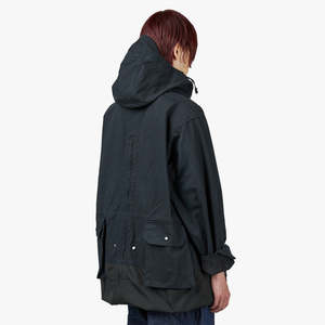 Engineered Garments Cotton Ripstop Over Parka - Black | Garmentory