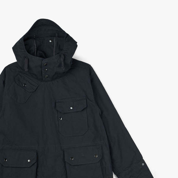 Engineered Garments Cotton Ripstop Over Parka - Black | Garmentory