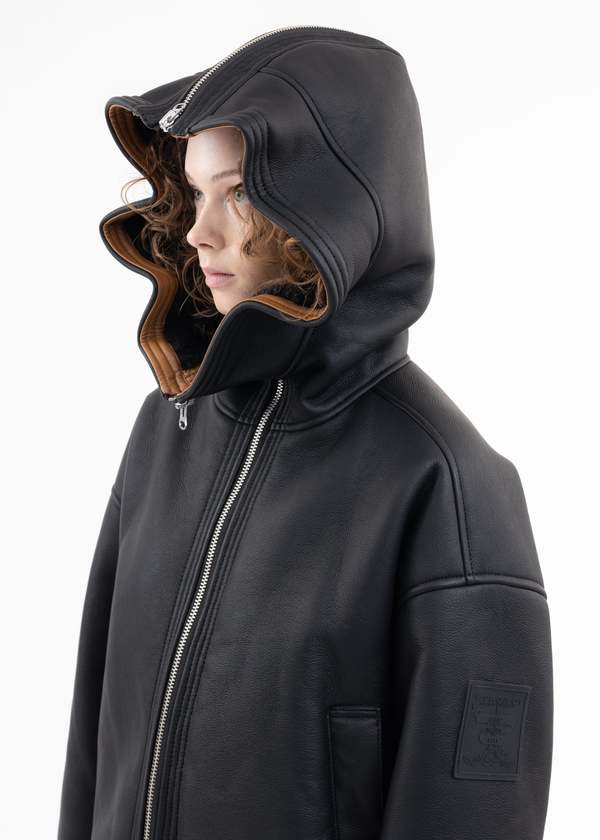 Y/project SPLIT WIRE JACKET - BLACK | Garmentory