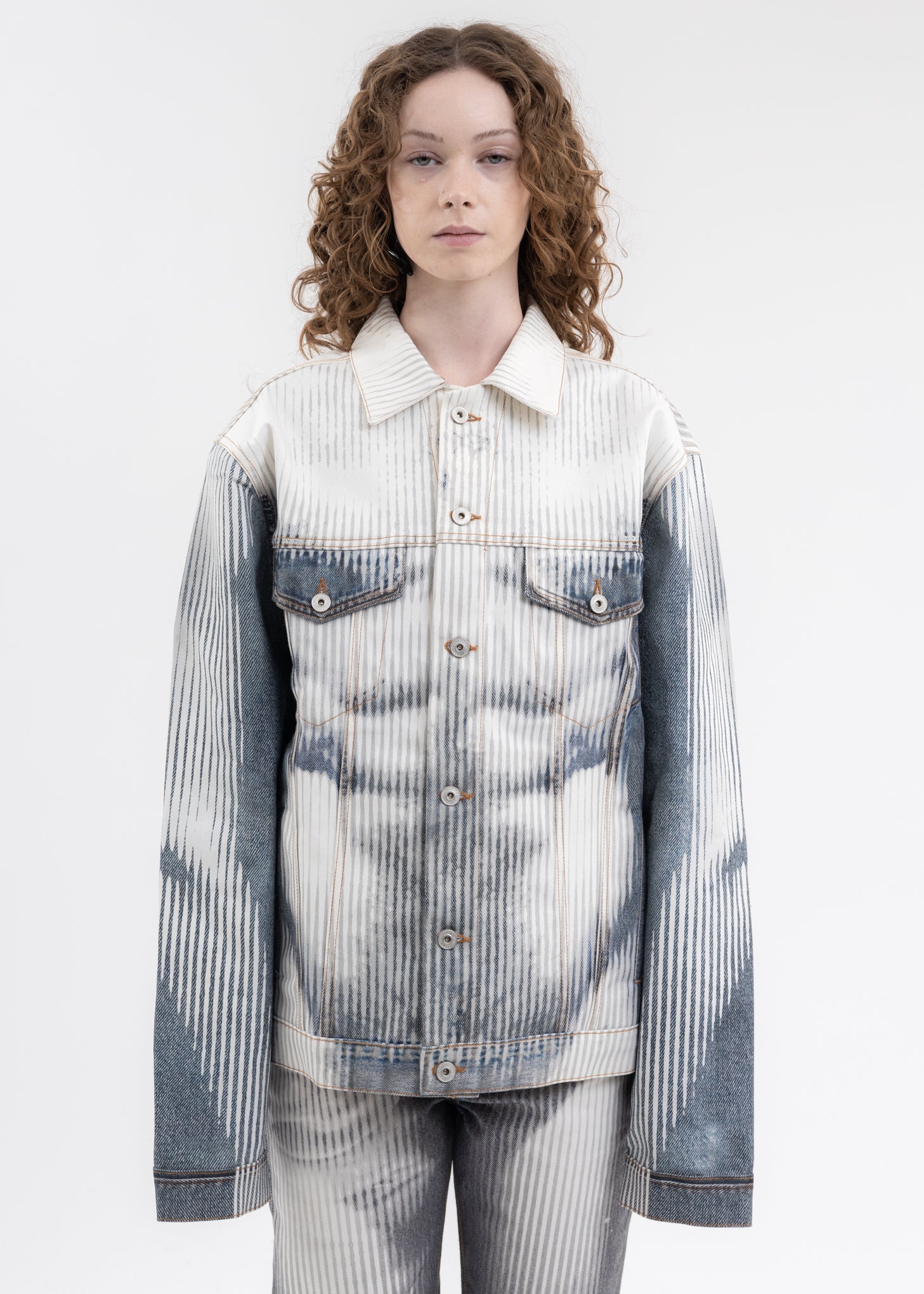 Y/project Jean Paul Gaultier Edition Body Morph Denim Jacket