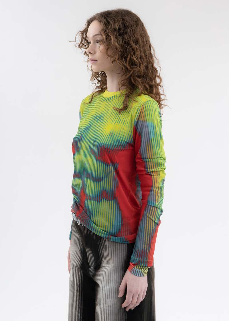 y\project カットソー Y/Project Batwing Double Collar Sweater - SS18 – Vertical Rags