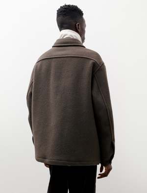 Lemaire Hunting Jacket - Pewter Green | Garmentory