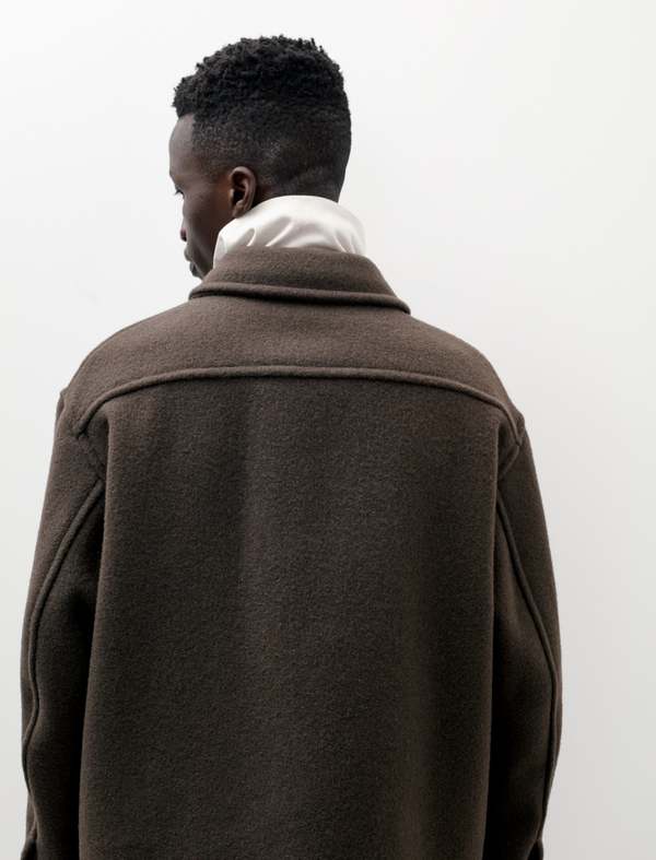 Lemaire Hunting Jacket - Pewter Green | Garmentory