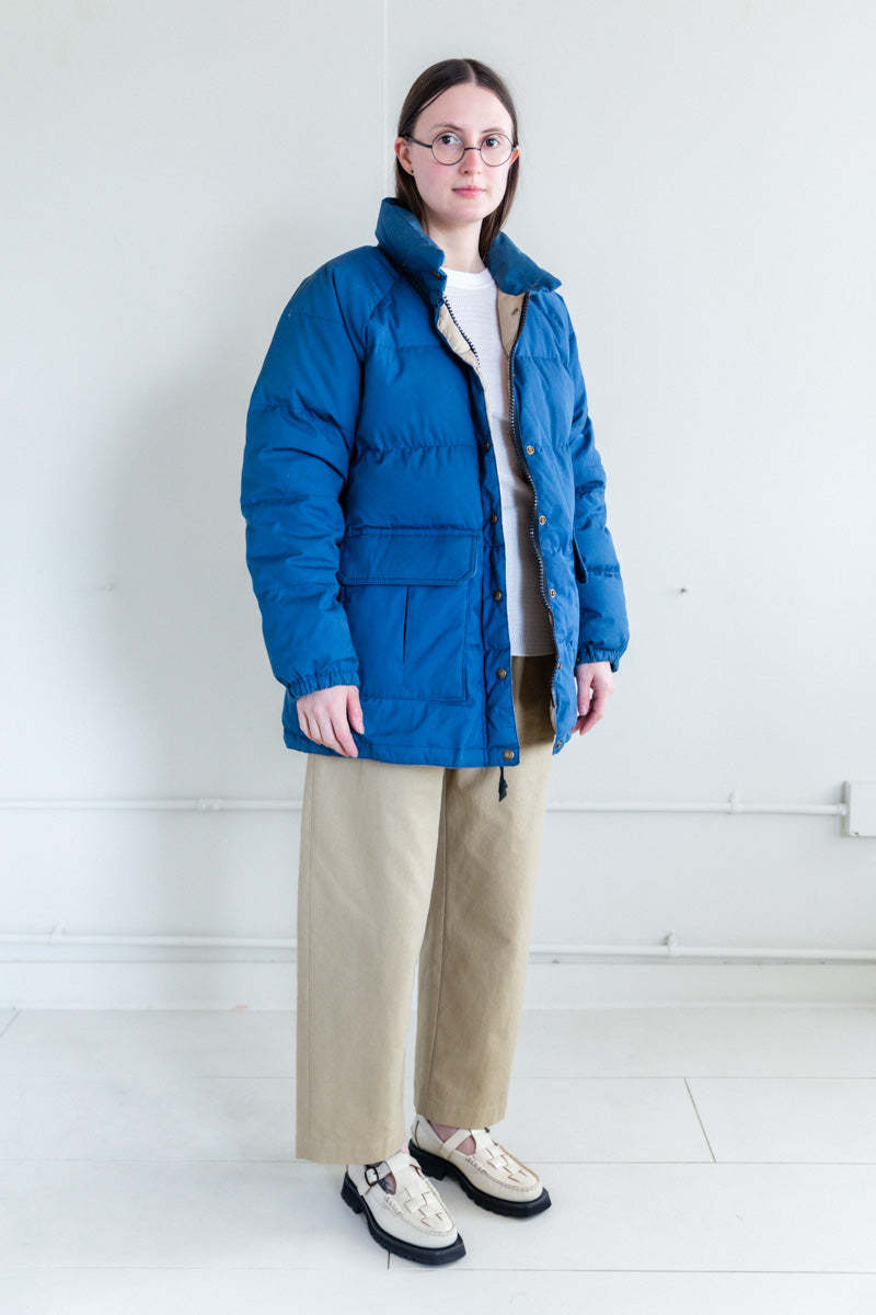 ジャケット・アウター Ria reversible Blue new down jacket COMEBACK】reversible Blue new down jacket RI1030 – ria