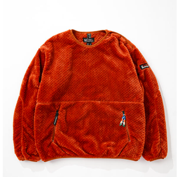 Manastash Thermal Fleece Pullover - Rust