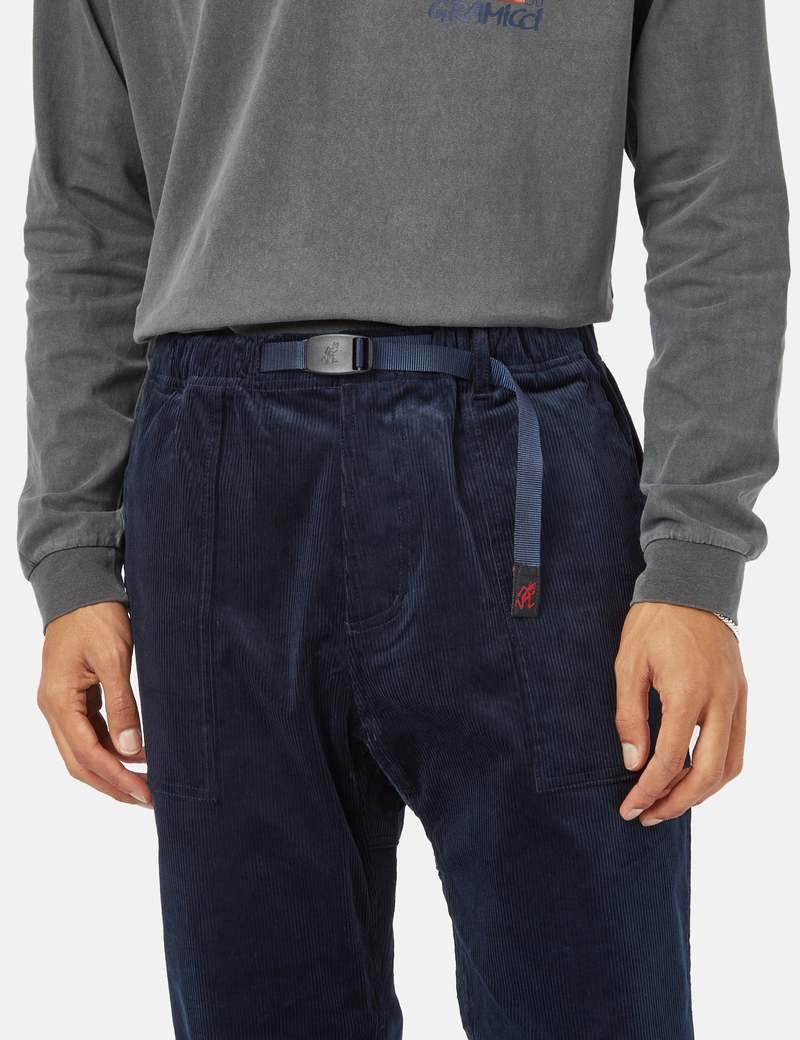 Gramicci Loose Tapered Pant (Corduroy) - Dark Navy Blue | Garmentory