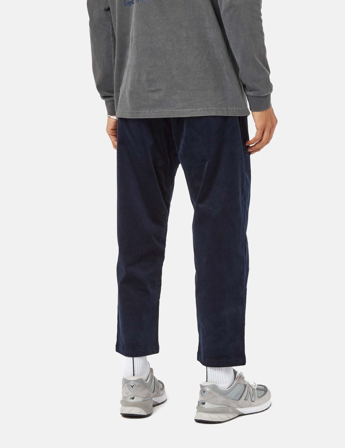 Gramicci Loose Tapered Pant (Corduroy) - Dark Navy Blue | Garmentory