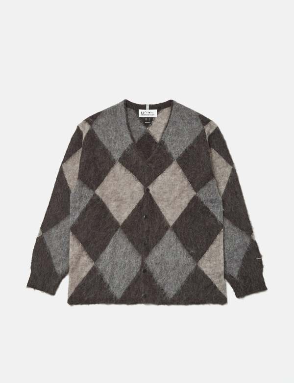 XL1200X 未開封‼️MANASTASH ABERDEEN KUI Manastash Aberdeen Kurtigan Argyle Cardigan - Black | Garmentory