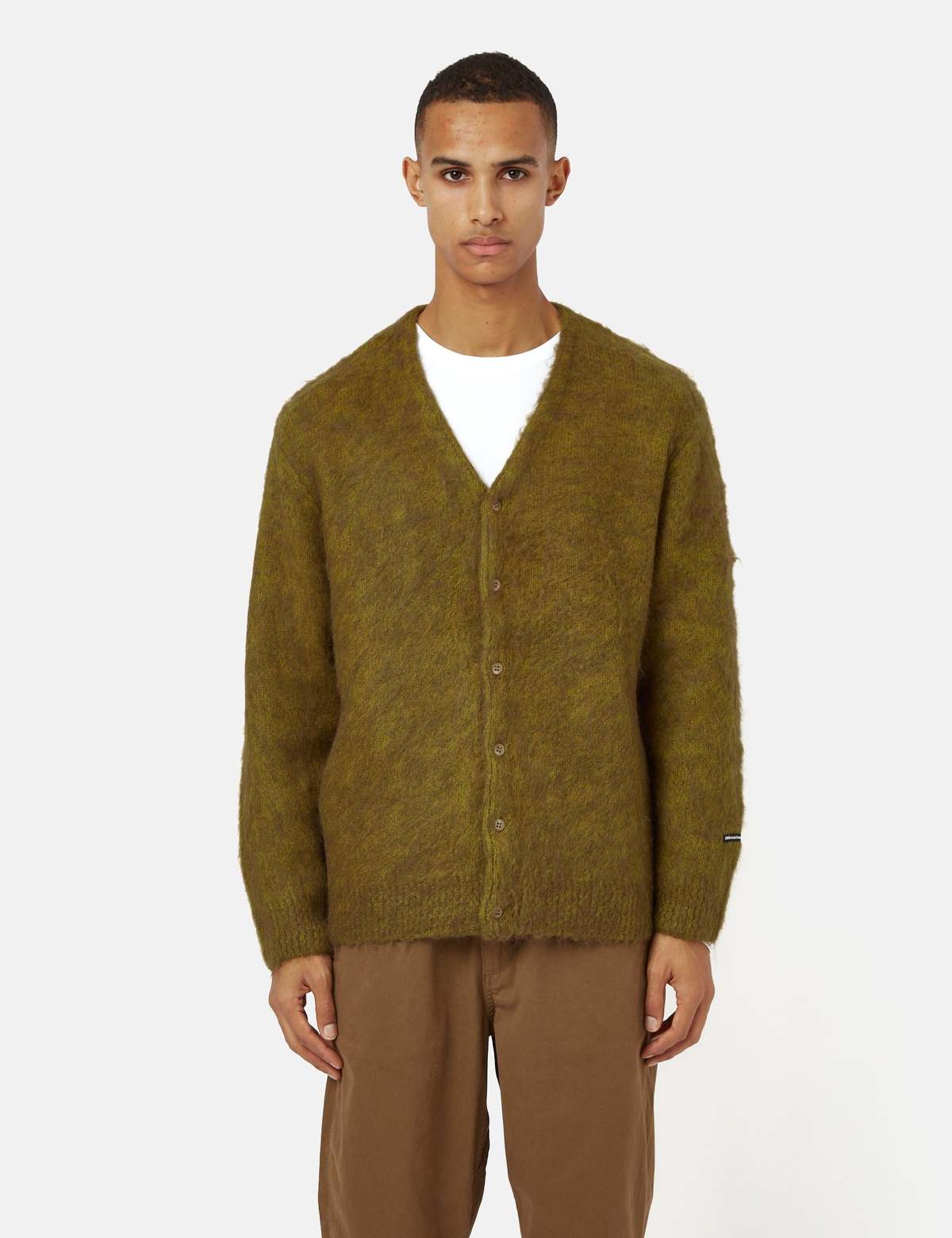 Manastash Aberdeen Kurtigan Cardigan - Moss Green | Garmentory
