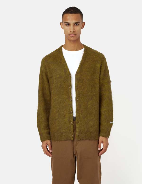トップス MANASTASH ABERDEEN IGAN size M Manastash Aberdeen Kurtigan Cardigan - Moss Green | Garmentory