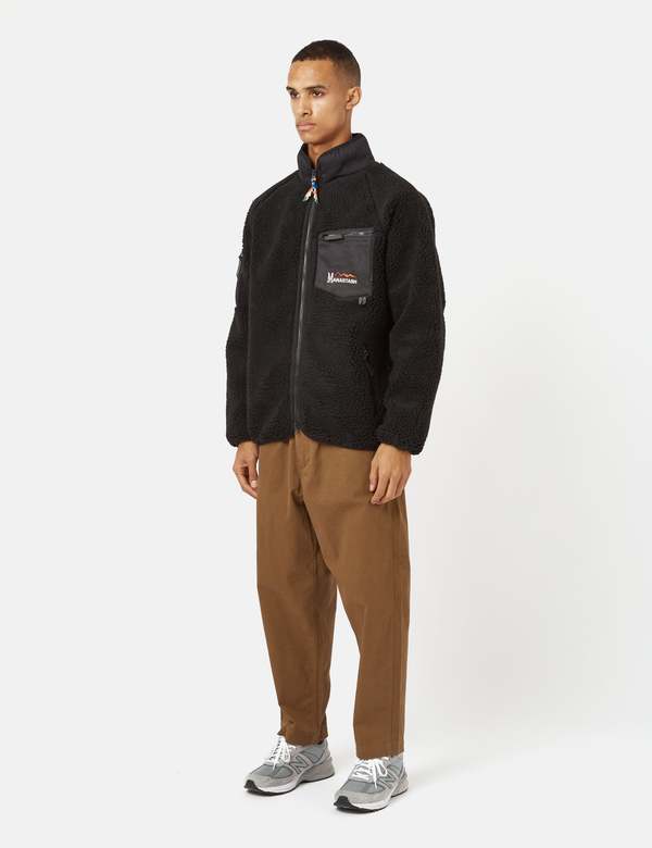 Manastash Mt Gorilla Fleece Jacket - Black | Garmentory