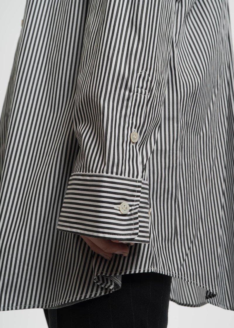 トップス DRESSEDUNDRESSED Layered oversized shirt DRESSEDUNDRESSED LAYERED OVERSIZED SHIRT
