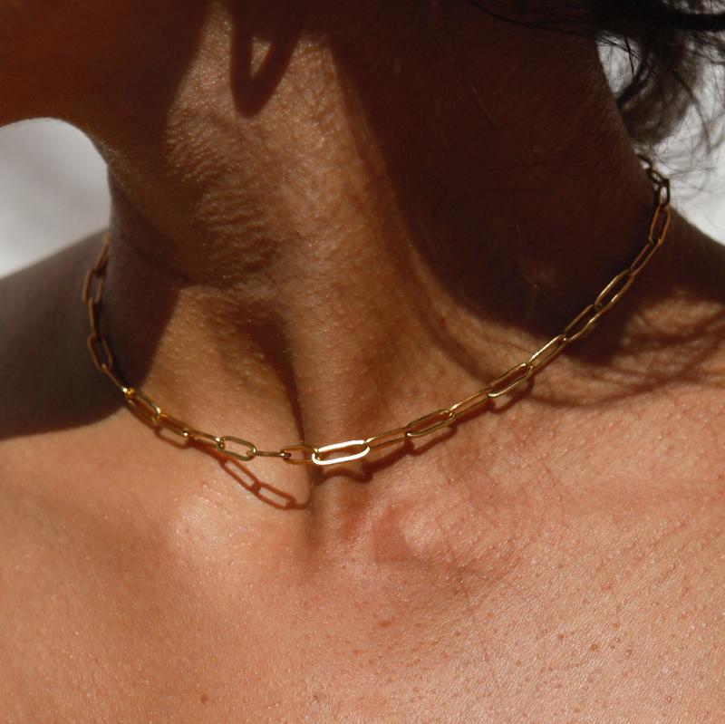 耐水性【hey harper】Bermudaネックレス Hey Harper Bermuda Necklace - Gold | Garmentory