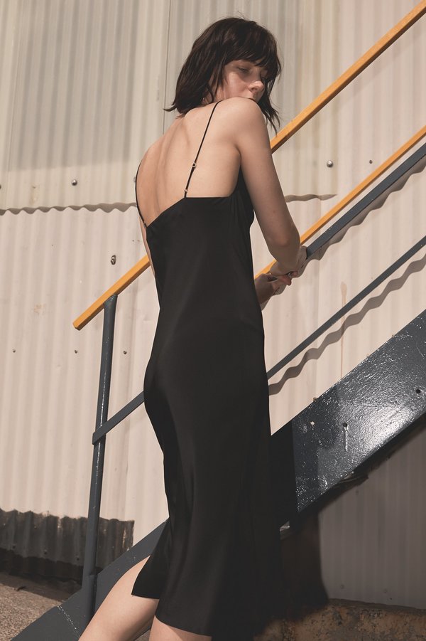 & other stories black slip dress Petal and Pup Women's Sawyer Midi Slip Dress main image 1