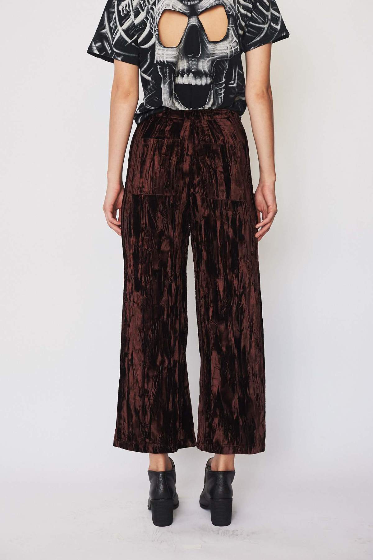 パンツ COLLINA STRADA VELVET PANT Collina Strada Velvet Box Pant | Garmentory