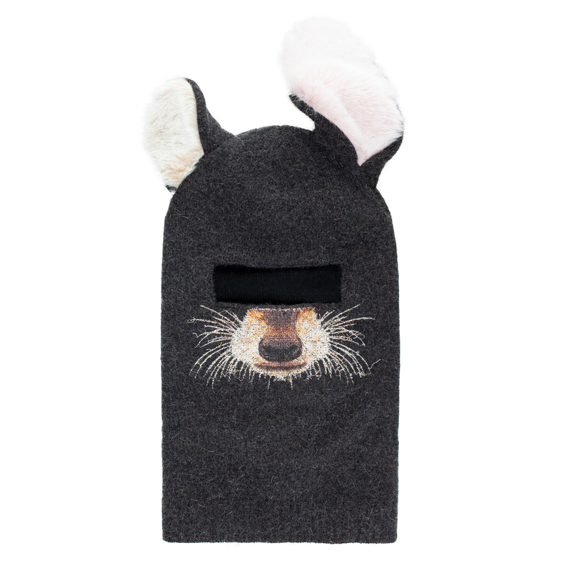 Doublet Animal head balaclava hat - gray | Garmentory
