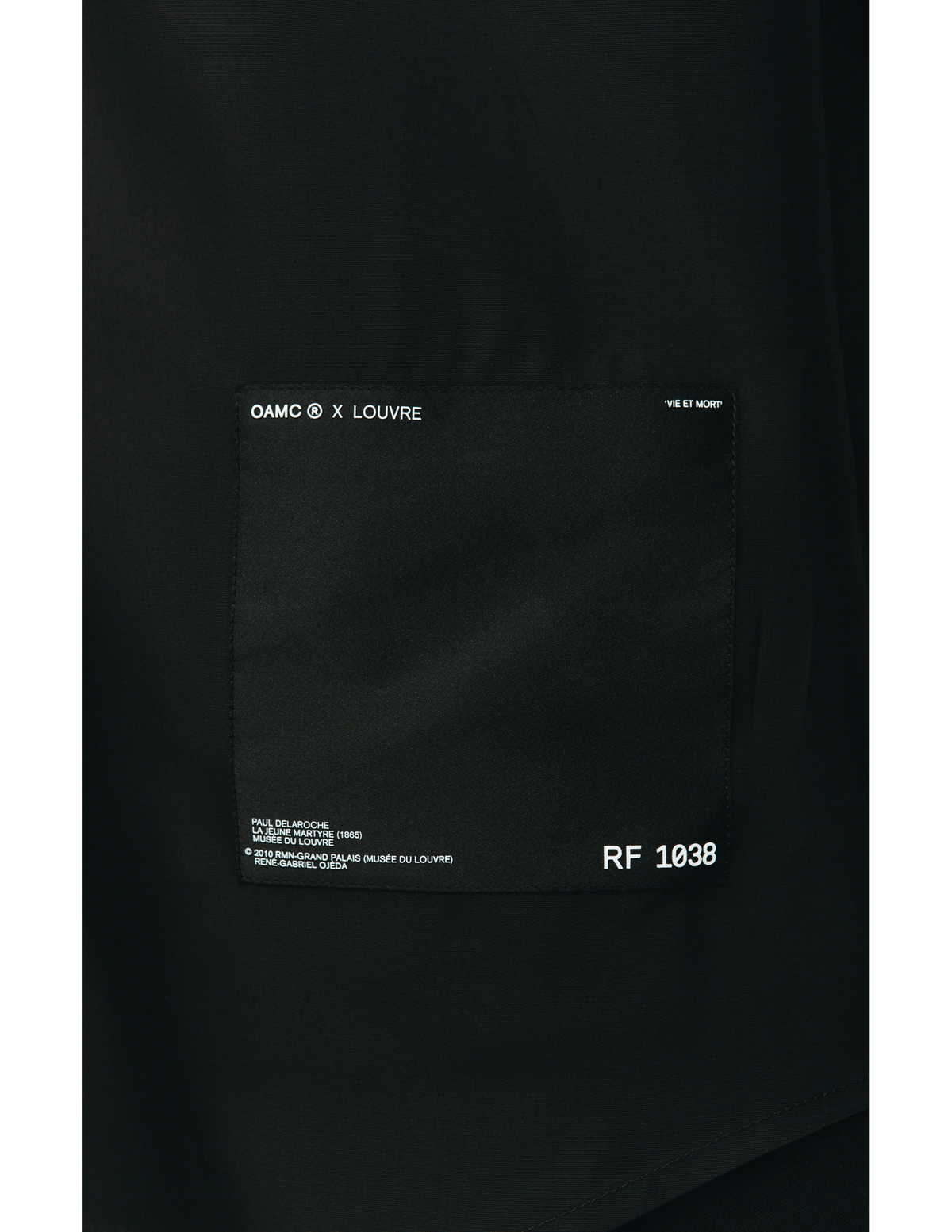 Oamc X Louvre Patch T-shirt | Garmentory