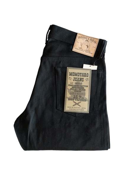 Momotaro Jeans Zimbabwe Cotton Natural Tapered 18oz - Indigo