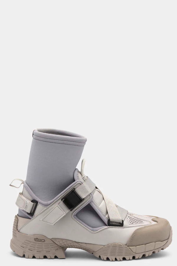 Yume Yume Cloud Walker Leather Sneakers - Grey