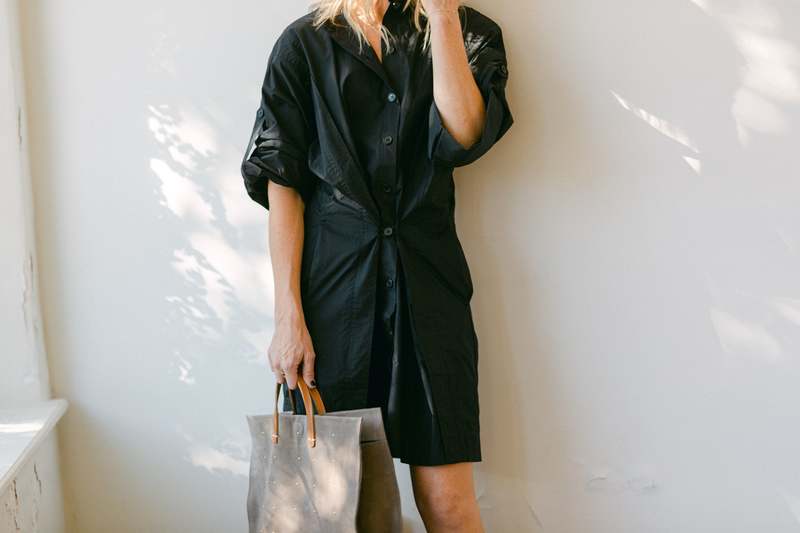 ワンピース BY MALENE BIRGER Woman Dress Black 103237 050 Malene Birger Women's Francesa Dress, Black, M at Amazon
