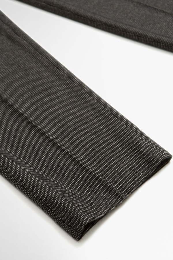 Auralee Org Cotton Cashmere Wool Tweed Slacks Pant - Charcoal