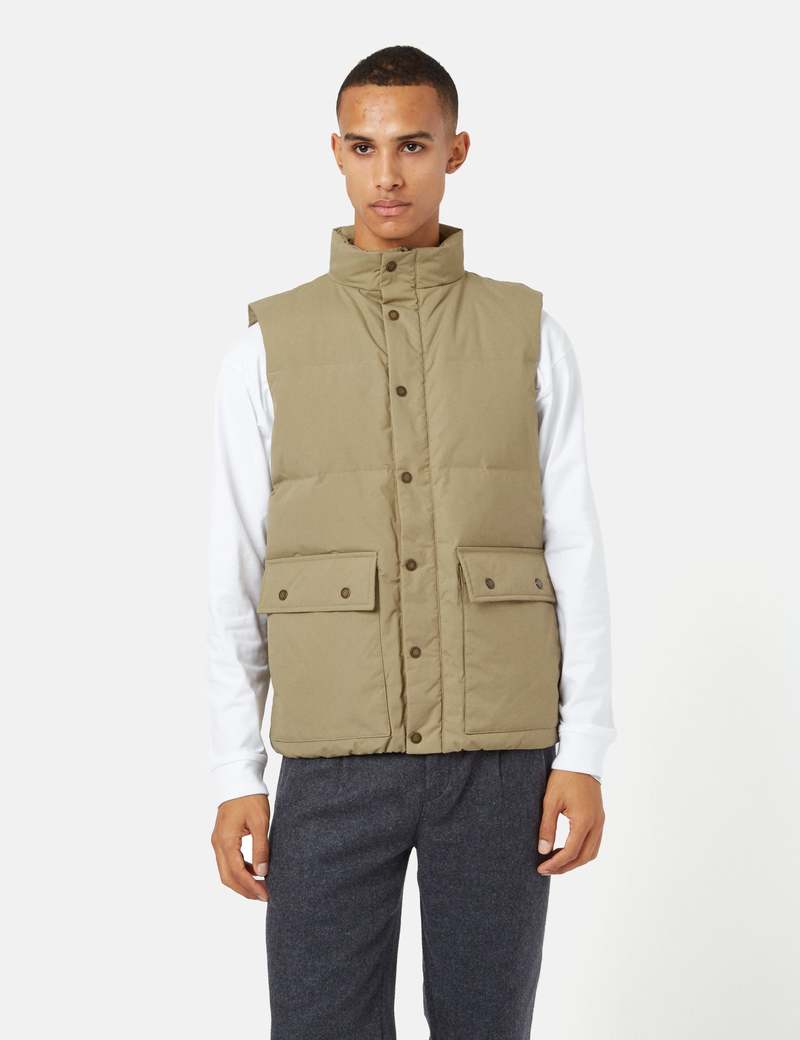 Stan Ray Down Vest - Khaki | Garmentory