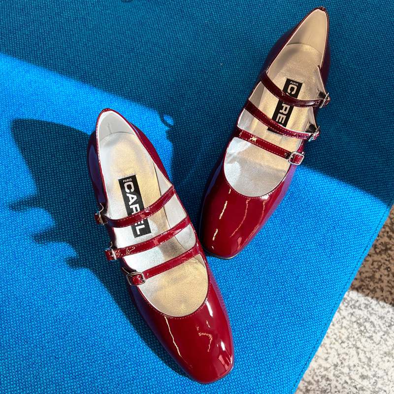 【関税込み】Kina Babies in Red Patent Leather Kina Babies in Red Patent Leather