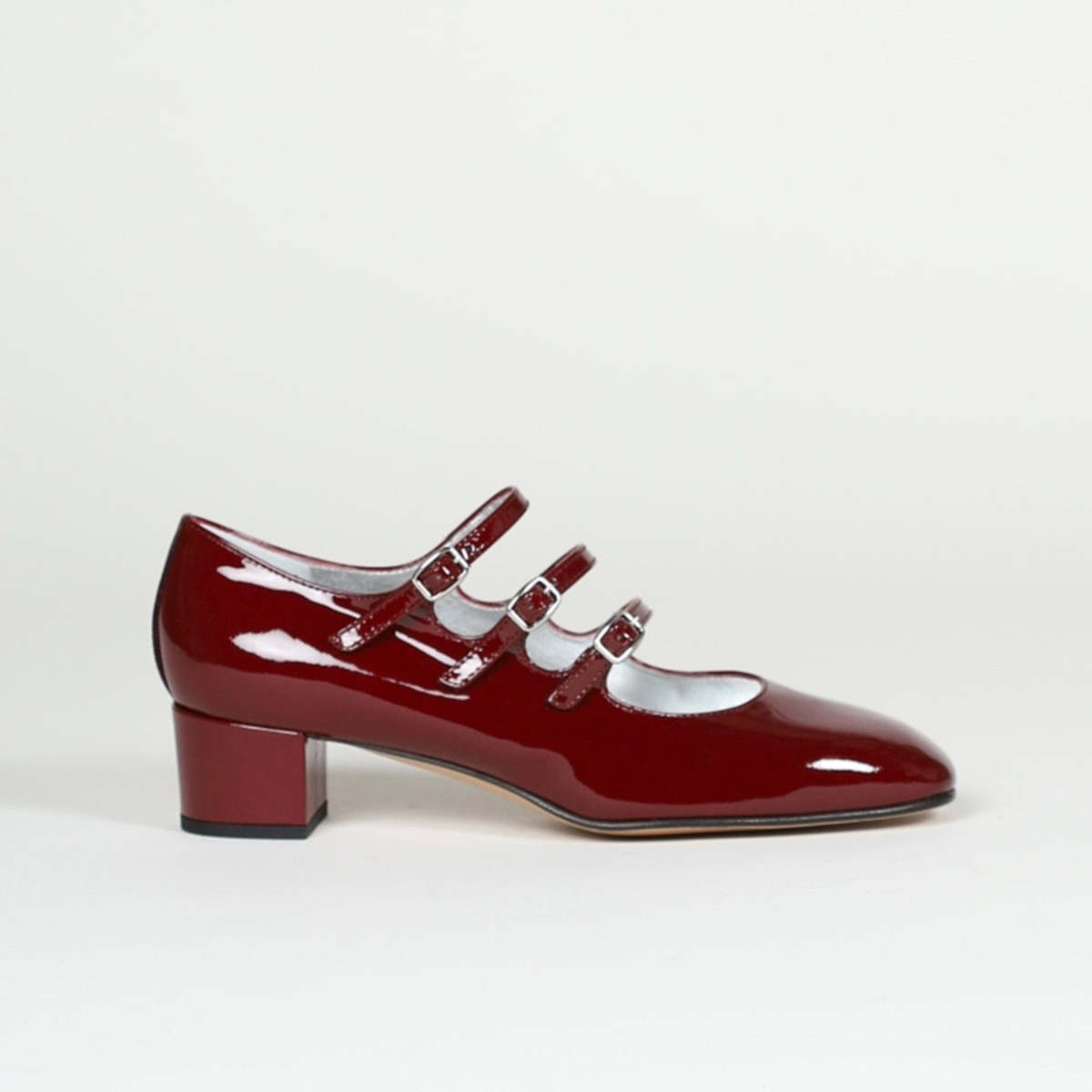 Carel Kina Babies - Patent Leather Burgundy | Garmentory