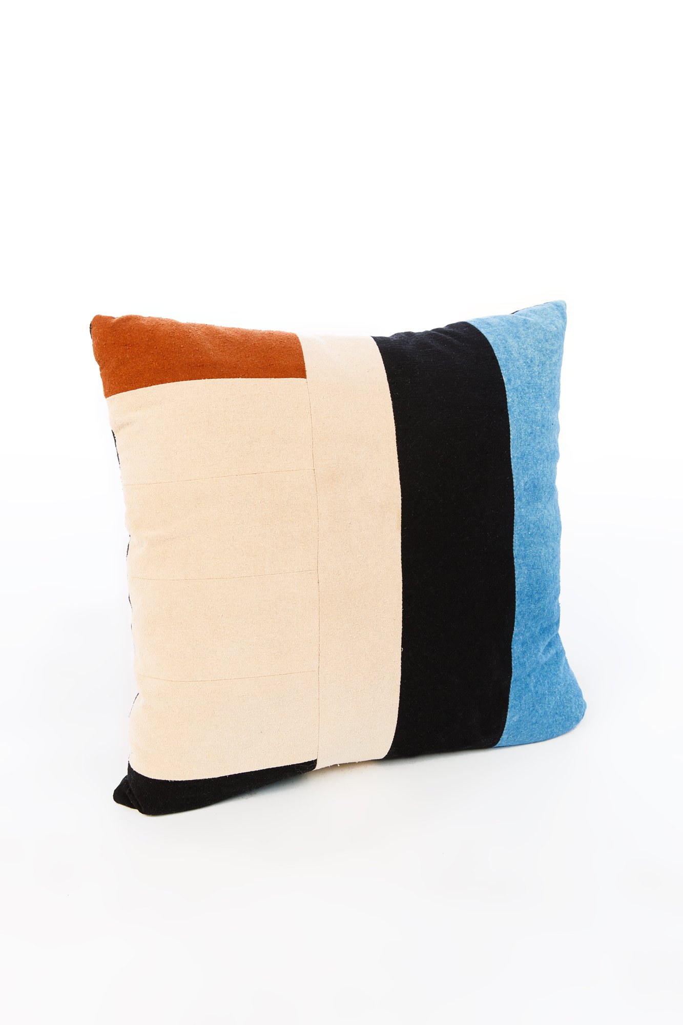 Miranda Zero Waste Square Pillow Patchwork Garmentory