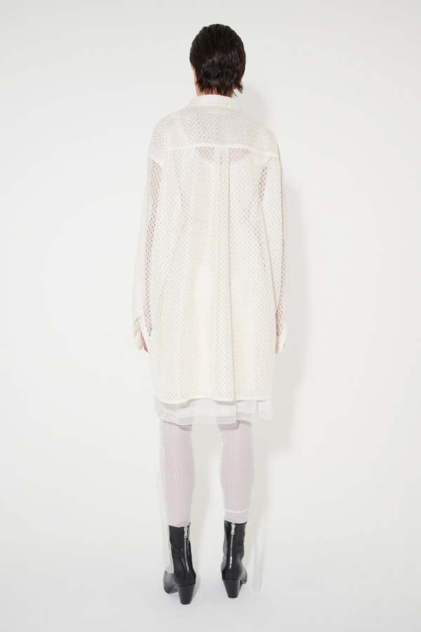 Our Legacy Popover Shirt - Off White Technical Lace | Garmentory