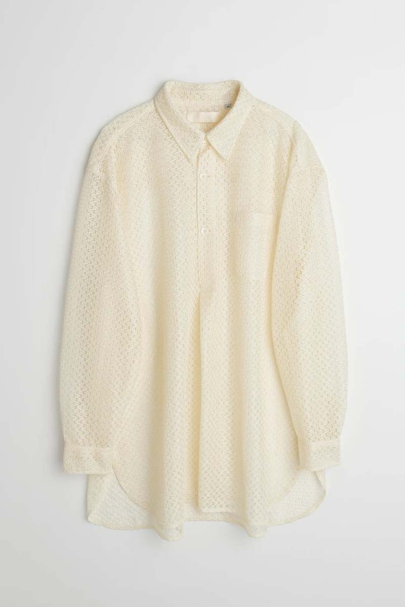 ★OUR LEGACY★ Off White Lace 2CM レースチョーカー Our Legacy - 2 cm Lace Choker Off White Lace