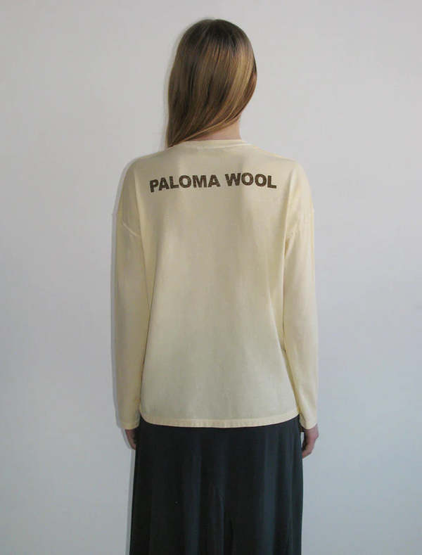 PalomaWool Amos 長袖Tシャツ Paloma Wool Grey Amos Long Sleeve T