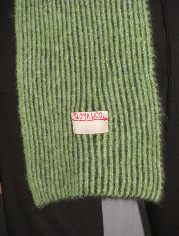 paloma wool マフラー　グリーン　TITO Paloma Wool Scarf - Tito | Garmentory