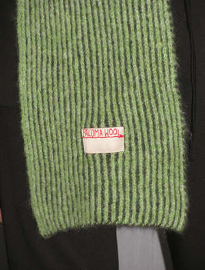 Paloma Wool Tito Scarf - Kiwi Green | Garmentory