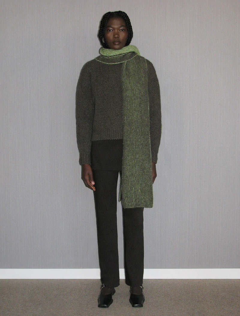 Paloma Wool Tito Scarf - Kiwi Green | Garmentory