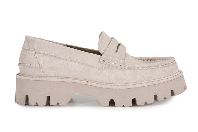Pedro Garcia SEBAS PLATFORM LOAFER - DESERT CASTORO