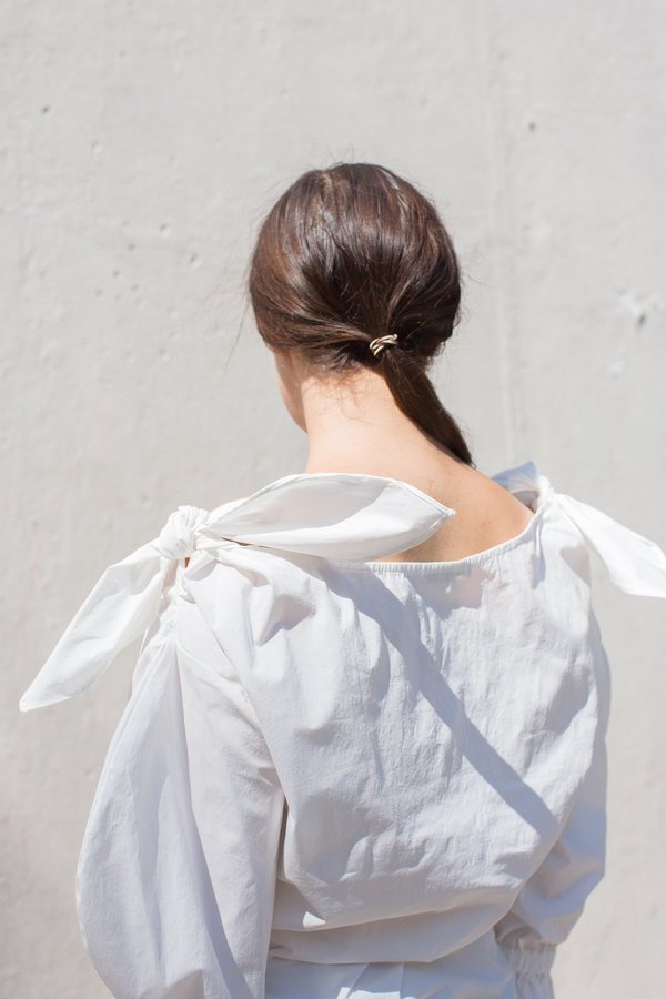 Rejina Pyo Michelle Blouse in White | Garmentory