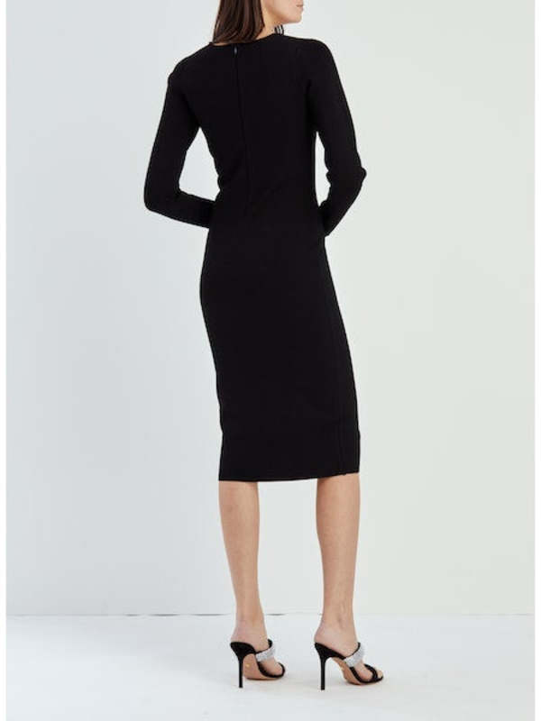 Veronica Beard Imka Knit Dress - Black
