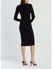 Veronica Beard Imka Knit Dress - Black - Thumbnail 2