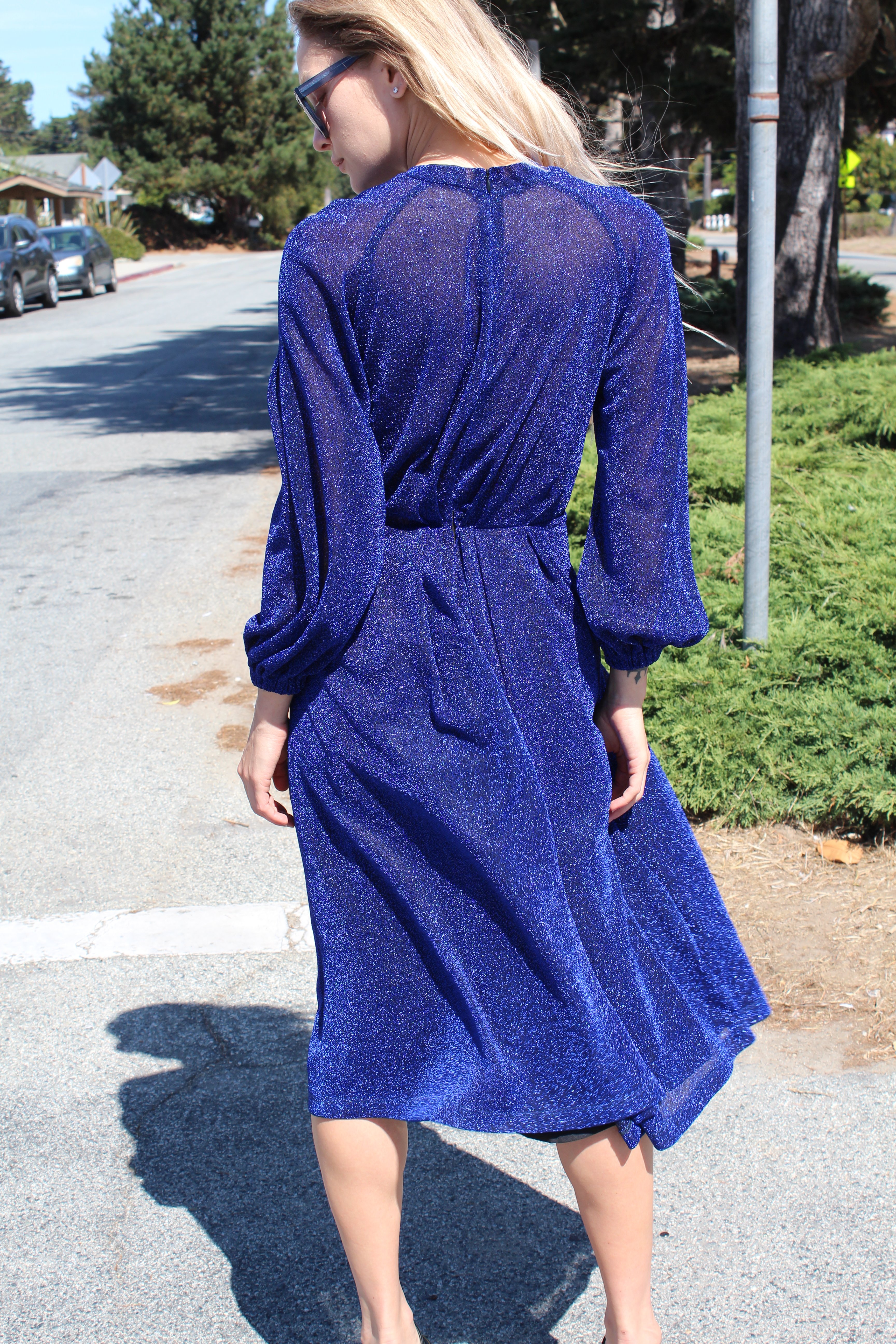 rachel comey blue dress
