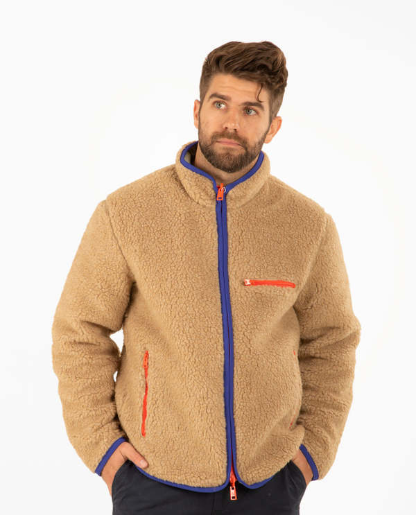 【かず】クリーニング済! 【WOOLRICH】PILE FLEECE Woolrich Reversible Curly Fleece | Garmentory