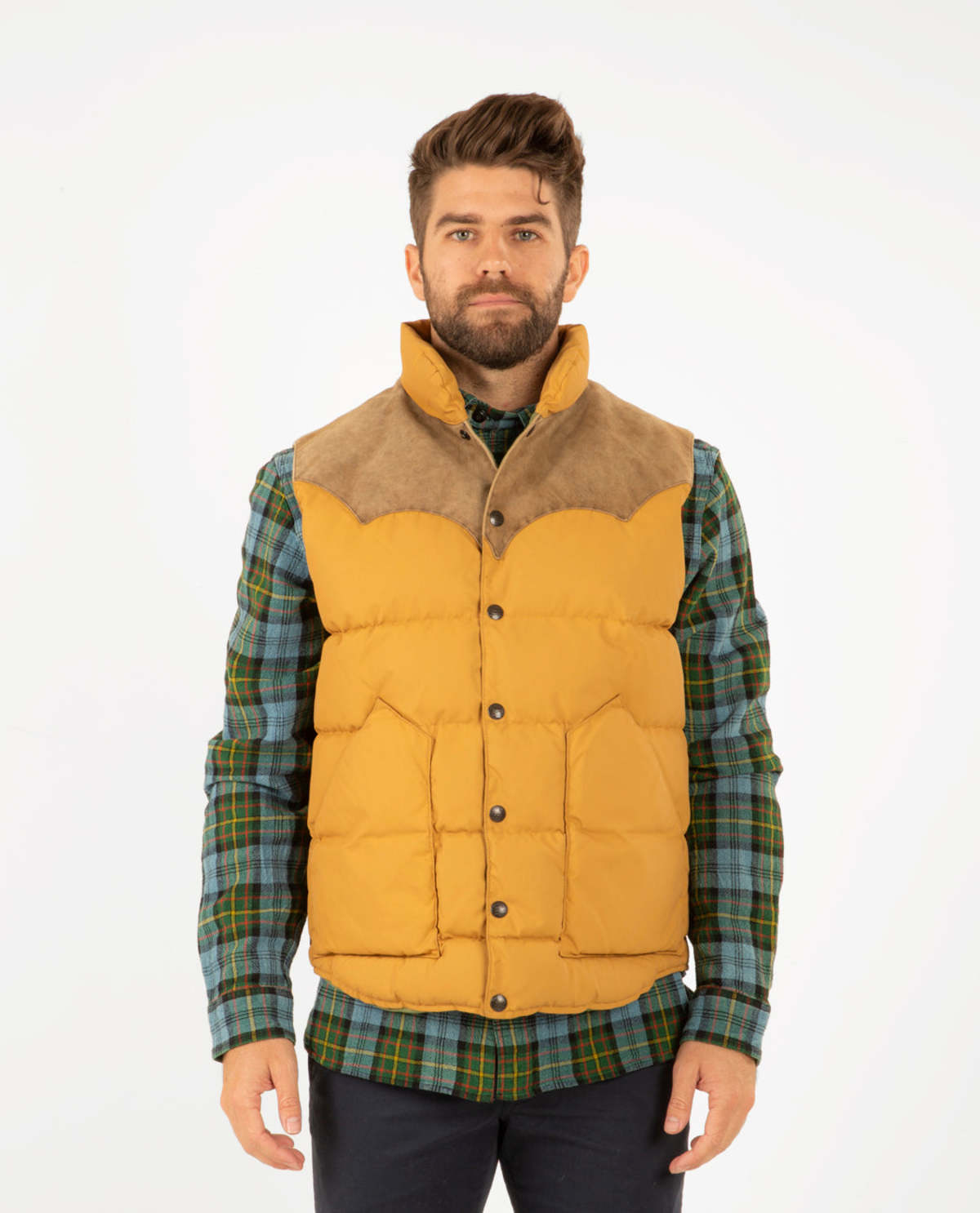 YOKE QULTING PADDED VEST YOKE QUILTING PADDED VEST トップス YOKE