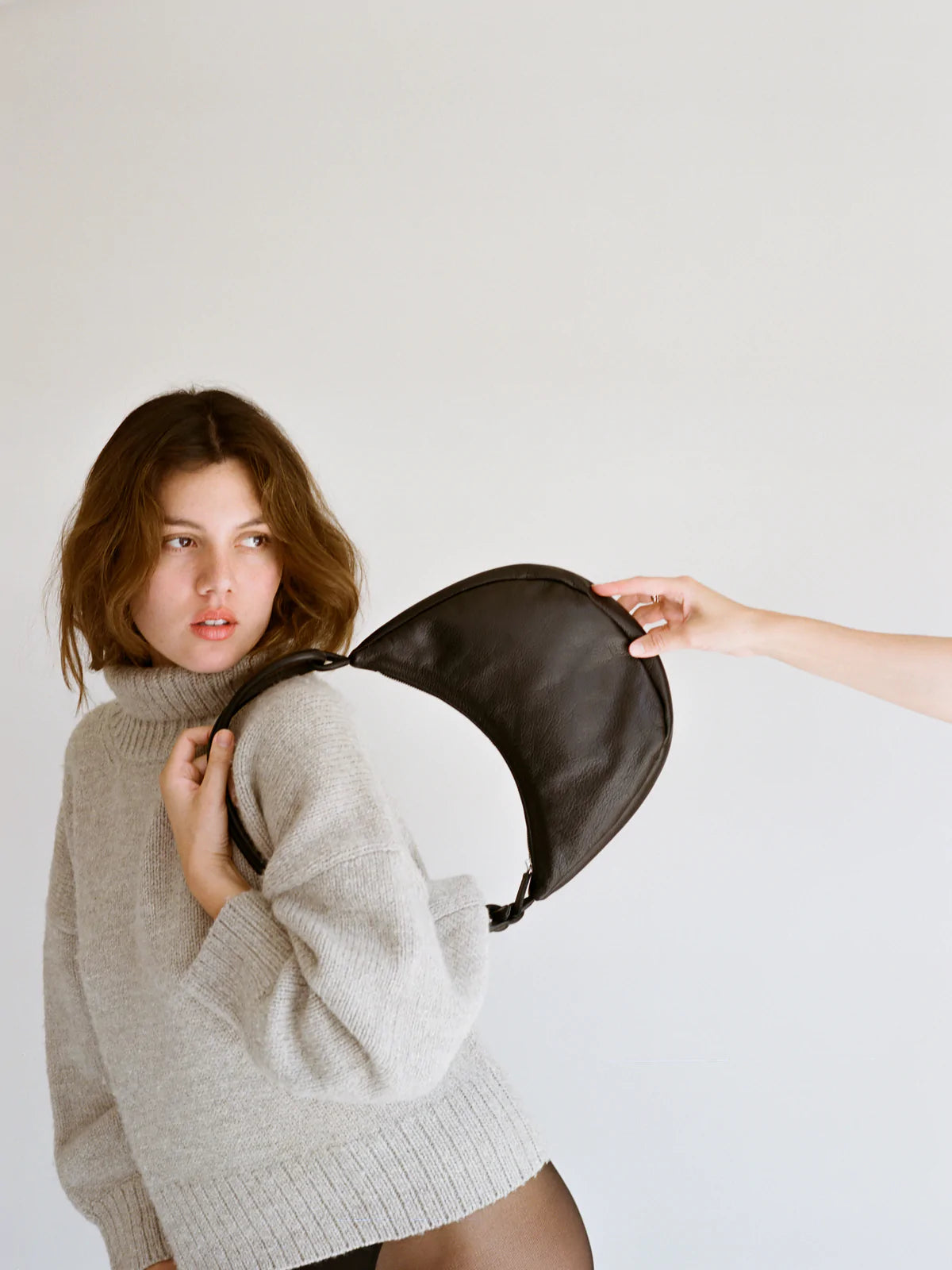ARE Studio Bow Bag - Black | Garmentory