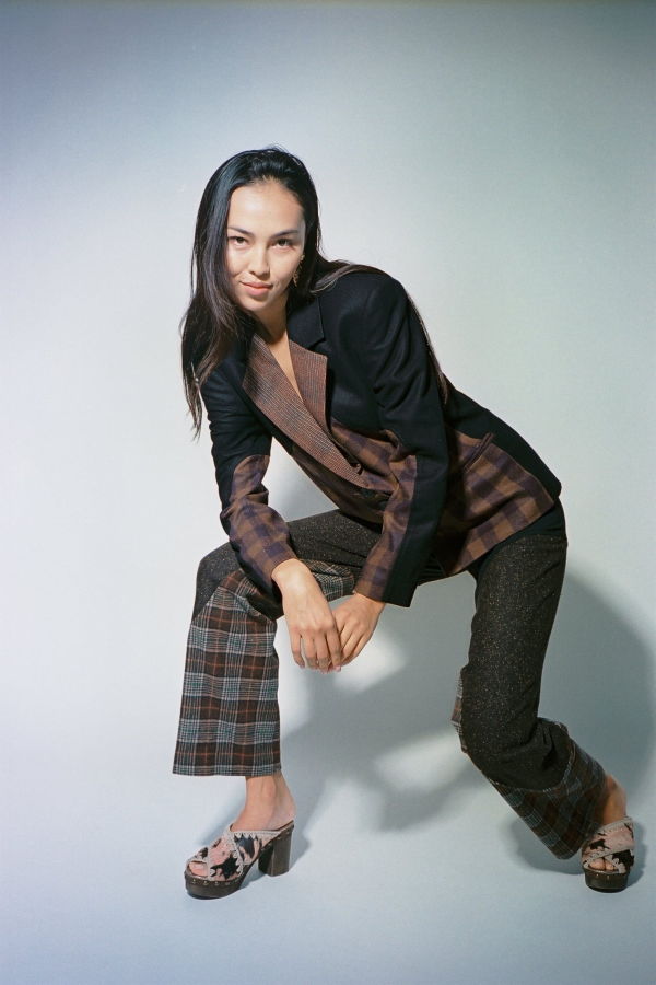 Puppets and Puppets Intarsia Suit Pants